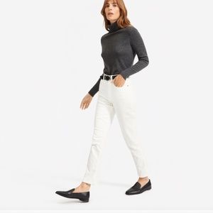 Everlane The Cheeky Jean in White